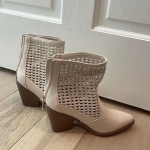 Just Fab White Boots